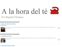 Tablet Screenshot of alahoradeltevalencia.com